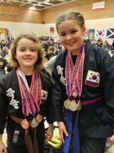 Martial arts medal winners!