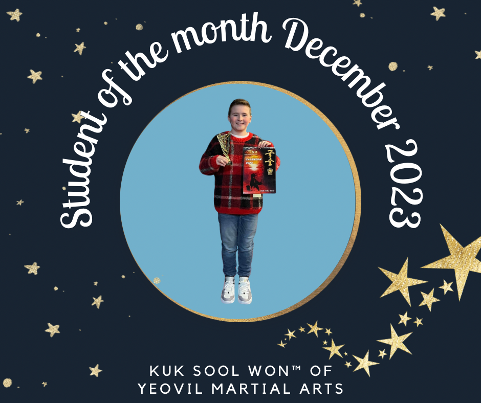 December 2023 student of the month