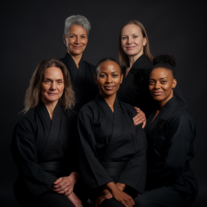 Empowered martial arts women